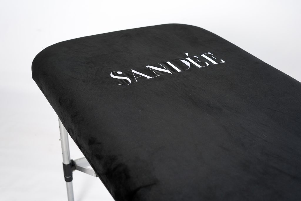 1 piece short massage bed cover